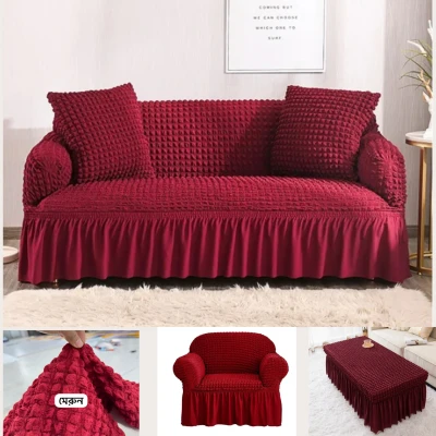 Turki cover Maroon color