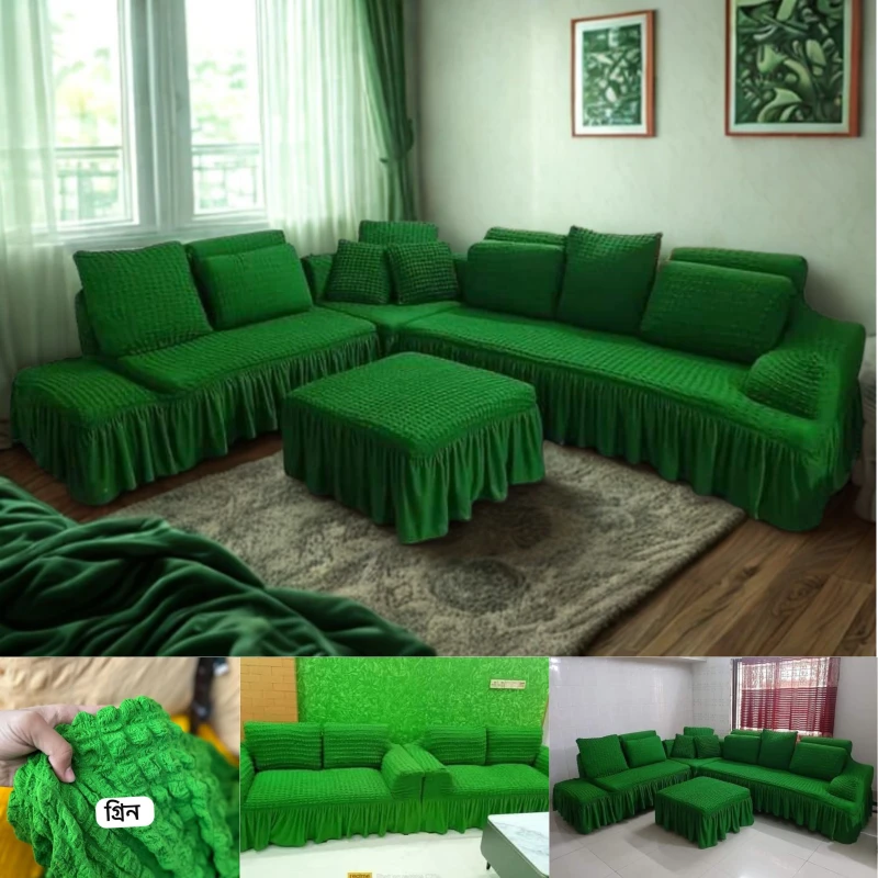 Turki cover Green Color
