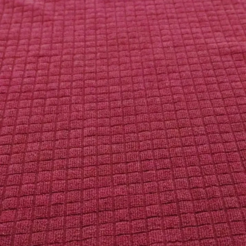 Honeycomb Maroon Red
